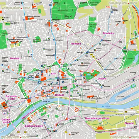 Frankfurt Map